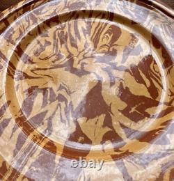 Vintage Jurg Lanzrein for Diane Love Studio Pottery Plate Charger 11 4 of 13