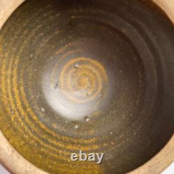 Vintage Karen Karnes Blue Speckled Studio Pottery Small Bowl 4.5d x 2.5h