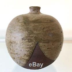 Vintage Karl Martz Studio Signed American Art Pottery Weedpot Vase Indiana
