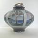 Vintage Ken Jensen Studio Pottery Jar Raku Island Seaside Handmade ArtisanSigned