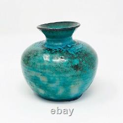 Vintage Kjeld & Erica Deichmann Studio Art Pottery Vase New Brunswick Canada
