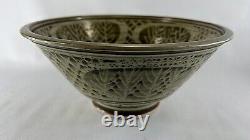 Vintage LOUIS MIDEKE Studio Pottery Bowl Listed Washington Ceramicist