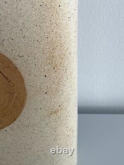 Vintage Lapid Israel Studio Pottery Large Abstract Vase #152 Signed