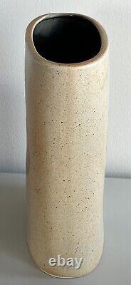 Vintage Lapid Israel Studio Pottery Large Abstract Vase #152 Signed