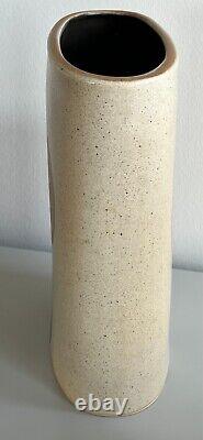 Vintage Lapid Israel Studio Pottery Large Abstract Vase #152 Signed