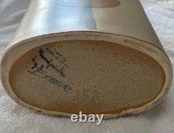 Vintage Lapid Israel Studio Pottery Large Abstract Vase #152 Signed