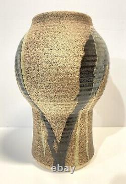 Vintage Large Noboru Kubo Japanese Canadian Studio Art Pottery Vase