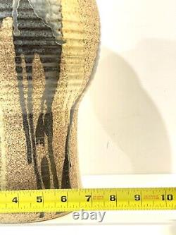 Vintage Large Noboru Kubo Japanese Canadian Studio Art Pottery Vase