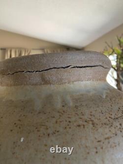 Vintage Large Studio CLAY Pottery Raku UNIQUEAMAZING