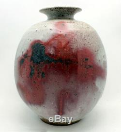 Vintage Large Wayne Ngan Studio Canadian Art Pottery Vase