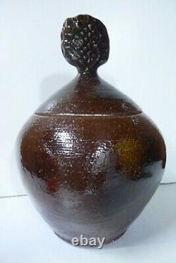 Vintage Les Blakebrough Exhibition Urn Pot Sturt Studio Australian Pottery