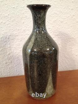 Vintage Likely Jane Reuter Hitzeman Studio Pottery Bottle Form Vase