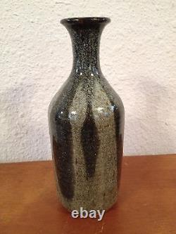 Vintage Likely Jane Reuter Hitzeman Studio Pottery Bottle Form Vase
