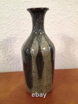 Vintage Likely Jane Reuter Hitzeman Studio Pottery Bottle Form Vase