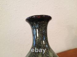 Vintage Likely Jane Reuter Hitzeman Studio Pottery Bottle Form Vase