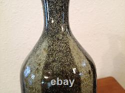 Vintage Likely Jane Reuter Hitzeman Studio Pottery Bottle Form Vase