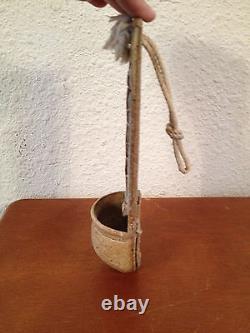 Vintage Likely Jane Reuter Hitzeman Studio Pottery Wall Pocket Vase