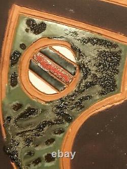 Vintage Louis Mendez Studio Pottery Wall Design Art 17