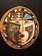 Vintage Louis Mendez Studio Pottery Wall Design Art 17 Signed