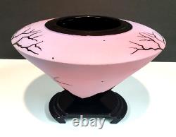 Vintage Lynne Rachel Goldstein Contemporary Ceramic Studio Art Pottery Vase 1992