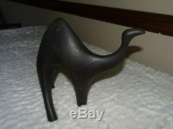 Vintage MAIGON DAGA Signed Modernist Art Pottery Studio Sculpture Figurine Camel