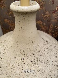 Vintage MCM David Cressey Speckled Ceramic Table Lamp(RARE)