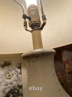 Vintage MCM David Cressey Speckled Ceramic Table Lamp(RARE)