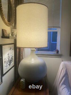 Vintage MCM David Cressey Speckled Ceramic Table Lamp(RARE)
