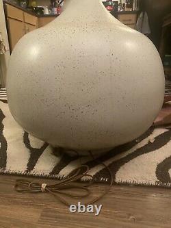 Vintage MCM David Cressey Speckled Ceramic Table Lamp(RARE)