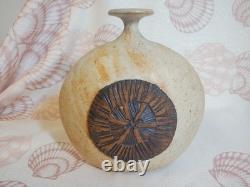 Vintage MCM Isabel Parks Vintage Mid-Century Modern Studio Pottery Vase Signed