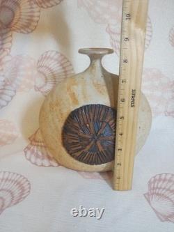 Vintage MCM Isabel Parks Vintage Mid-Century Modern Studio Pottery Vase Signed