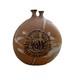 Vintage MCM Isabel Parks, Warren Hullow Brutalist Ceramic Weedpot/Vase, Signed