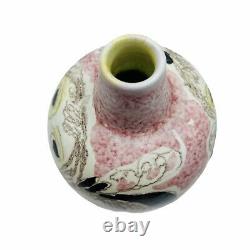 Vintage MCM Marcello Fantoni For Raymor Italy Studio Pottery Vase Signed Women