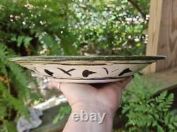 Vintage MCM Ruth Walters Studio Pottery AMERICANA PRIMITIVE EAGLE Danish 1949