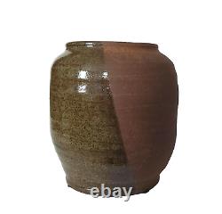 Vintage MCM Studio Art Pottery Ceramic Vase Signed