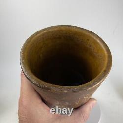 Vintage MCM Studio Art Pottery Vase, Signed Taller Nowin Shi,'66, Uruguay