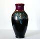 Vintage MCM Studio Pottery Art 7 Tall Glazed Ceramic MCM Vase Signed Reitz