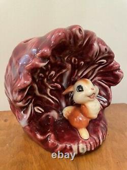 Vintage MCP Sydney No. 132 Mingay Pottery Disney's Thumper Wall Vase