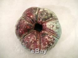 Vintage MELON Shaped Studio Pot RAKU Vase KEN SHORES Oregon Pacific NW