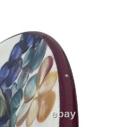 Vintage MacTavish & Herzog Pottery Dinner Plates Floral Lot of 6 Studio Art Rare