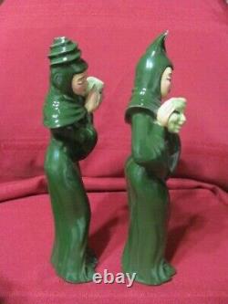 Vintage Madison Ceramic Arts Studio Comedy And Tragedy With Mask Figurines