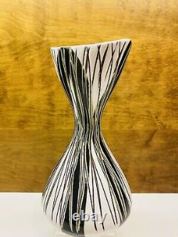 Vintage Mari Simmulson Upsala Ekeby Studio Signed Pottery Vase 9.5