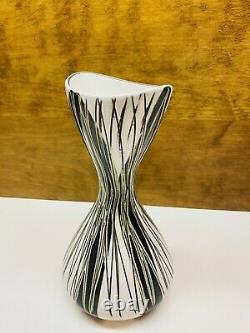 Vintage Mari Simmulson Upsala Ekeby Studio Signed Pottery Vase 9.5
