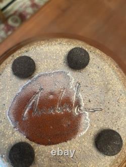 Vintage Mark Chamberlain Art Pottery Vase 14 Signed Vintage Mark Chamberlain Art Pottery Vase 14 Signed