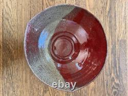 Vintage Mark Hubbard Large Studio Art Pottery Bowl California