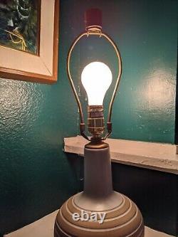 Vintage Martz Marshall Studios Pottery Lamp Mid Century Modern