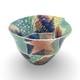 Vintage Mary Vigor Ceramics Abstract Studio Pottery Bowl Postmodern Unique