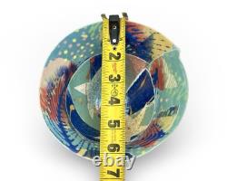 Vintage Mary Vigor Ceramics Abstract Studio Pottery Bowl Postmodern Unique