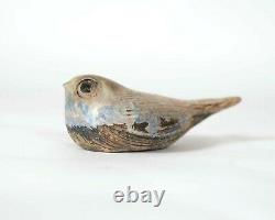 Vintage McCarty Bird Nutmeg Blue Bird Merigold Mississippi Studio Pottery