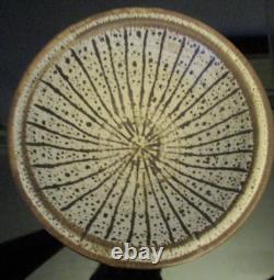 Vintage MidCentury Modern Modernist Studio Art Pottery Bowl Signed Alan Vigland